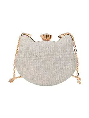 Cat Shaped Clutch Bag