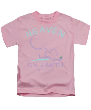 Cat/kitty Heaven On Earth - Kids T-Shirt