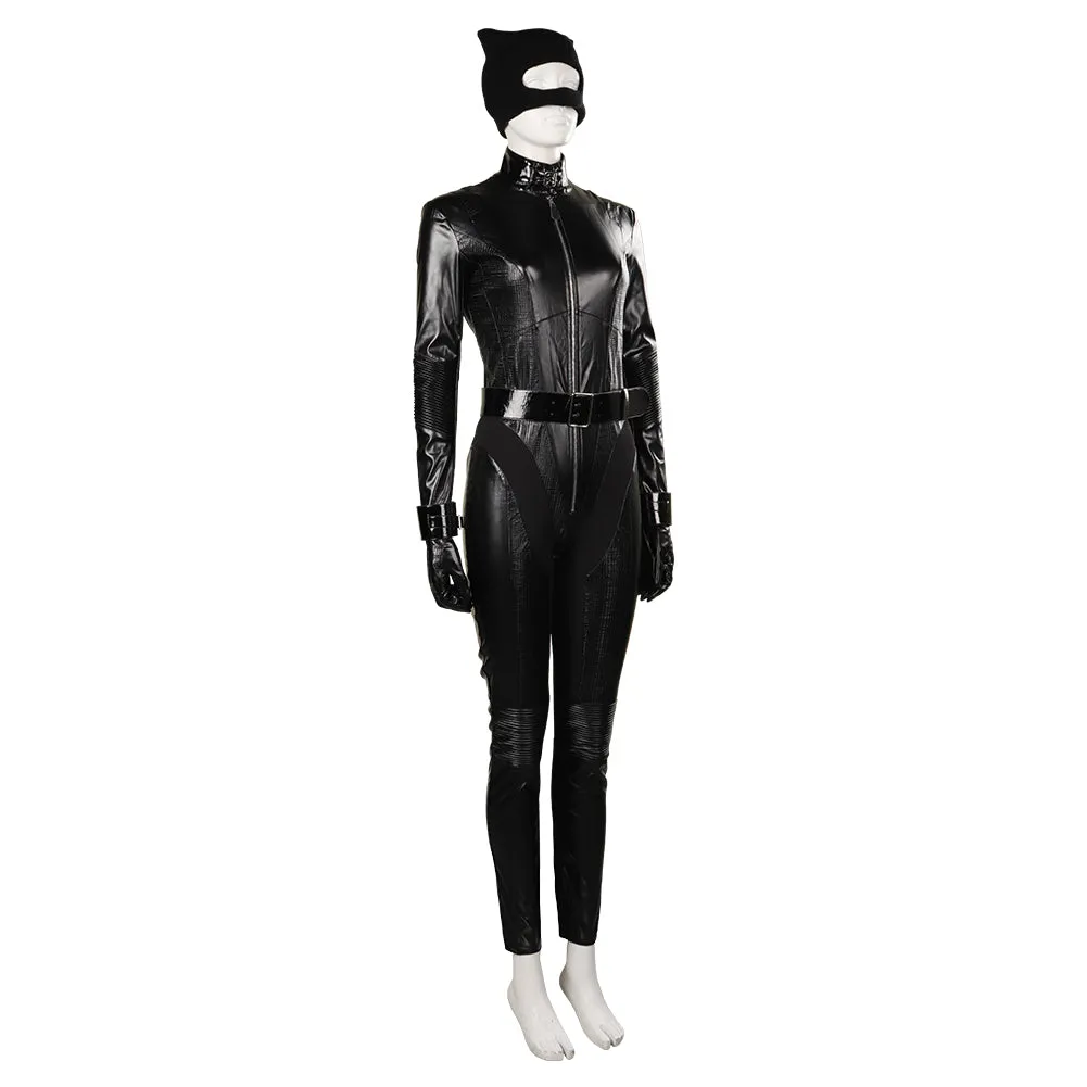 Catwoman Selina Kyle Outfits Cosplay Costume Halloween Carnival Suit