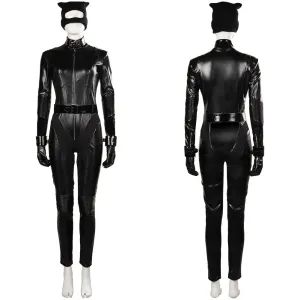 Catwoman Selina Kyle Outfits Cosplay Costume Halloween Carnival Suit