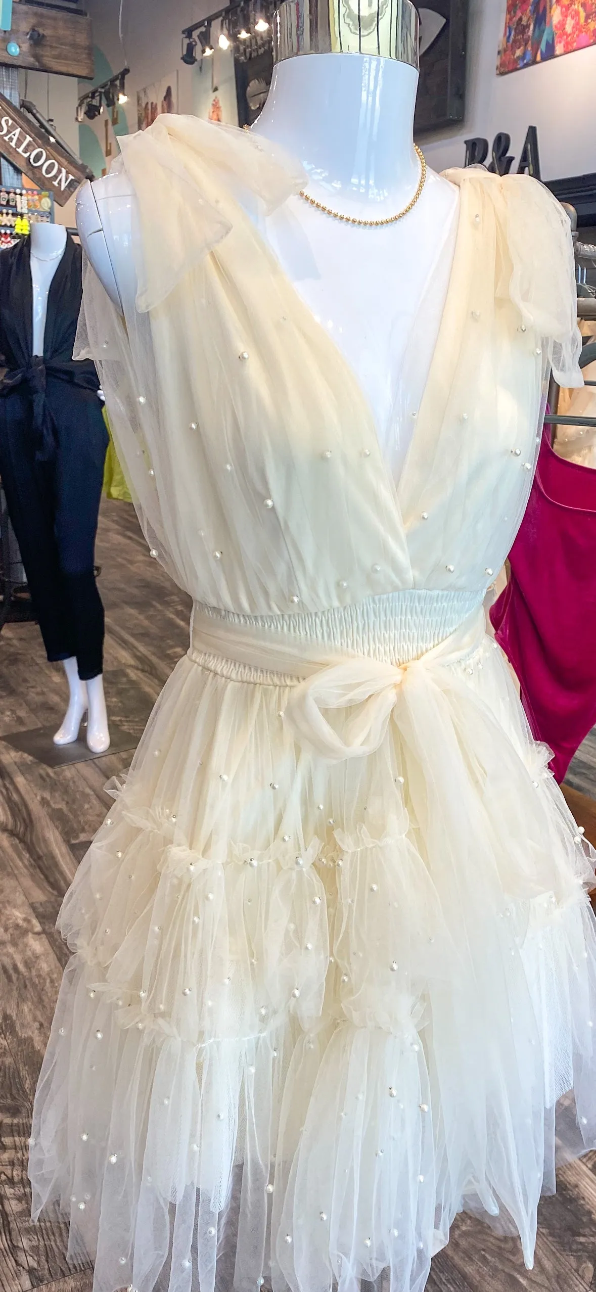 Champagne Evening Dress