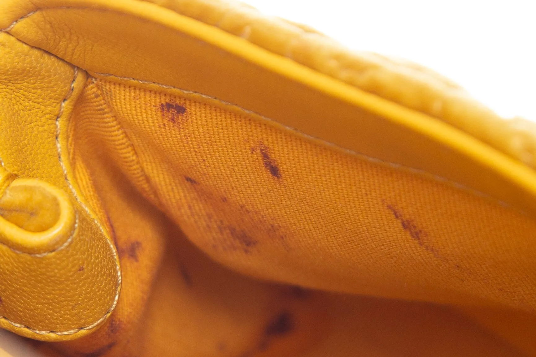 Chanel 2021 Yellow Velvet Camellia Mini Flap Handbag