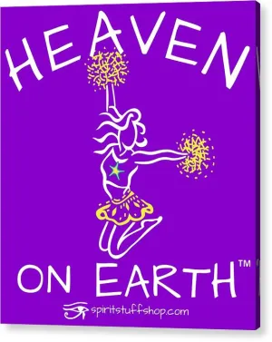 Cheerleading Heaven On Earth - Acrylic Print