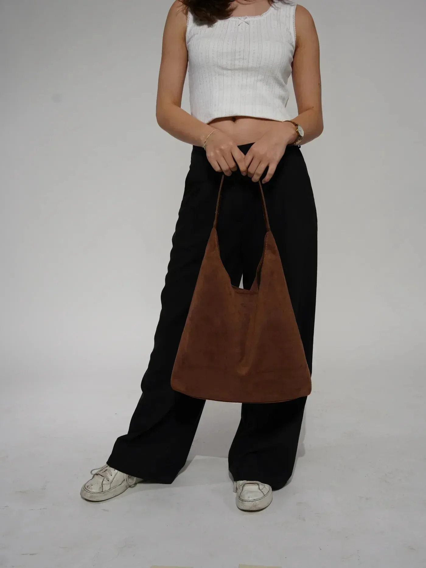 Chic Suede Tote Bag for Women