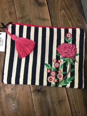 Chloe & Lex Embroidered Wristlet