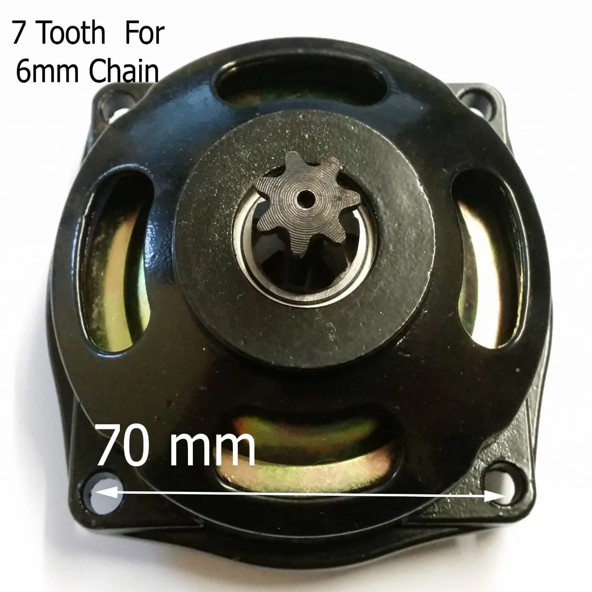 CL007 CLUTCH BELL 7 TOOTH PINION FOR MINI MOTO 47CC / 49CC