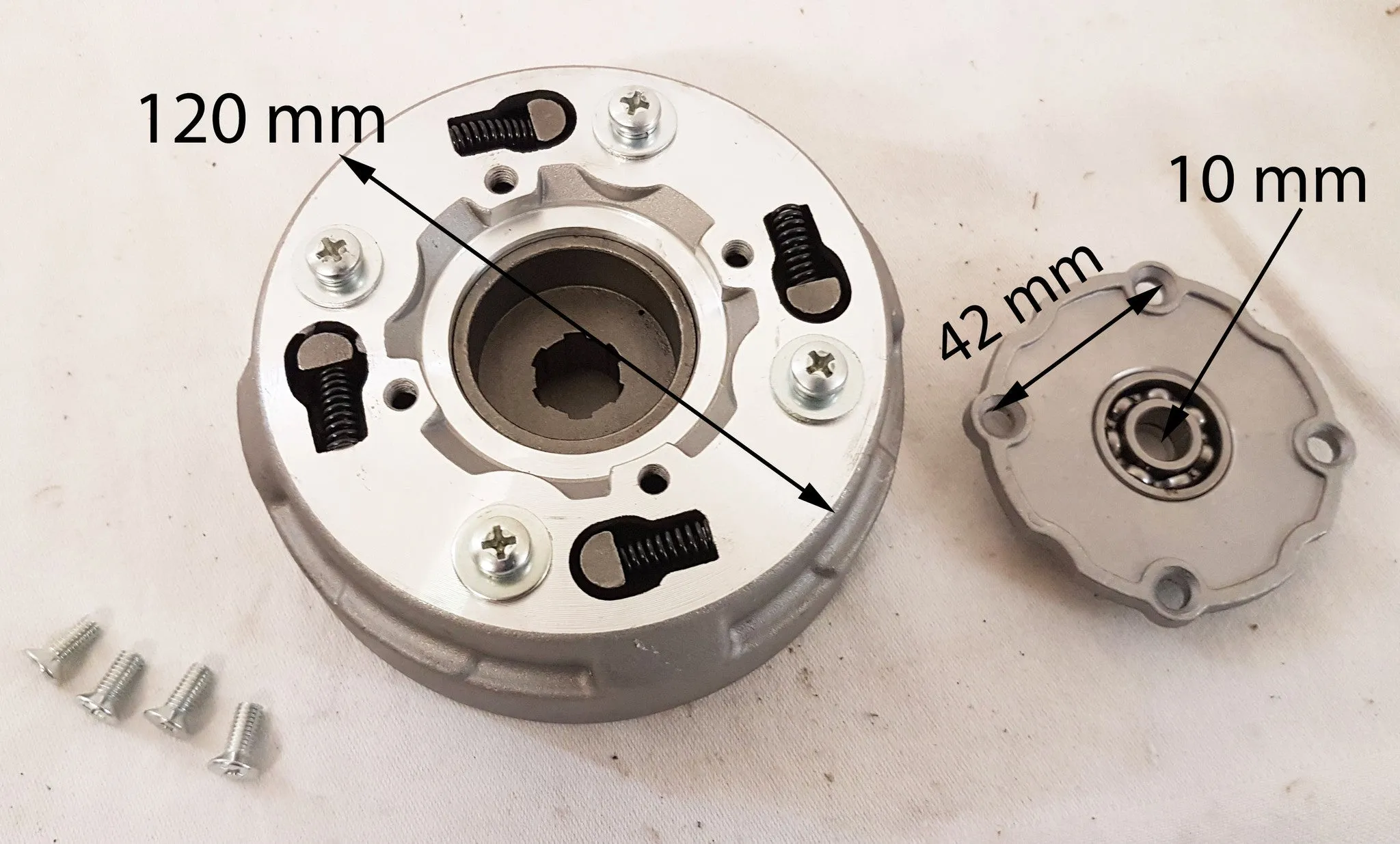 CL027 CLUTCH FOR 50CC-125CC DIRT PIT BIKE QUAD LONCIN 90 CC 17T FULLY AUTOMATIC