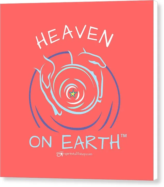 Clay/potter Heaven On Earth - Canvas Print