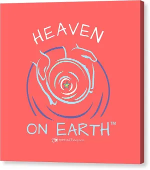 Clay/potter Heaven On Earth - Canvas Print