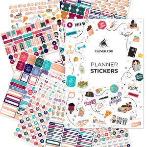 Clever Fox Sticker Pack