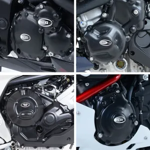 Clutch & Water Pump Covers Ducati R&G (KEC0035BK)