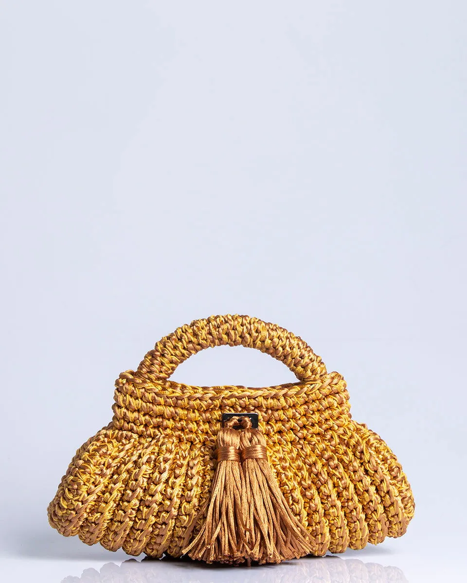 Clutch Cantiga mostarda | Catarina Mina