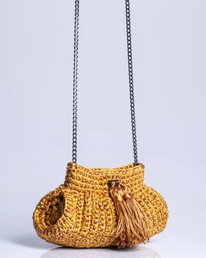 Clutch Cantiga mostarda | Catarina Mina