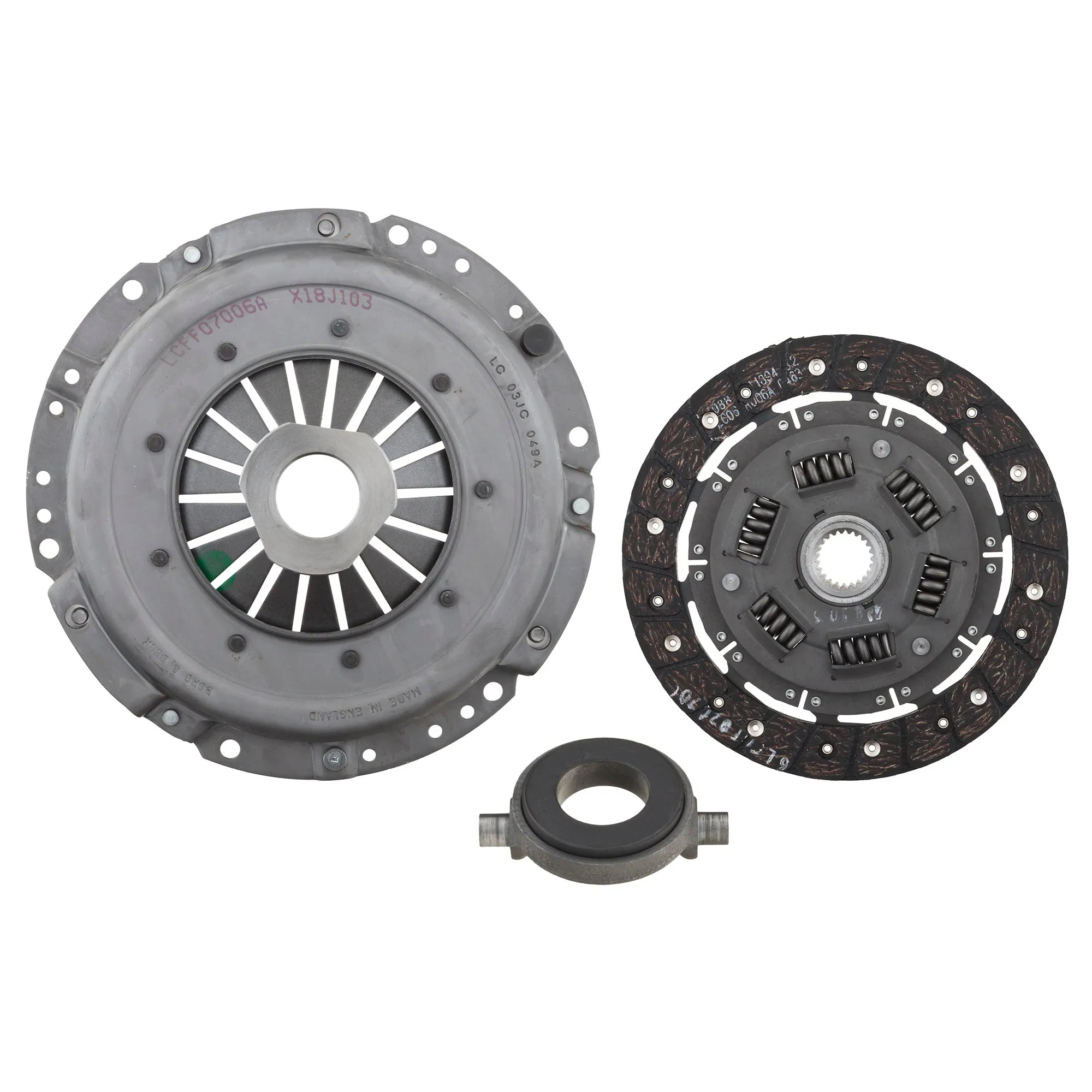 CLUTCH KIT, 3 PIECE, MGB