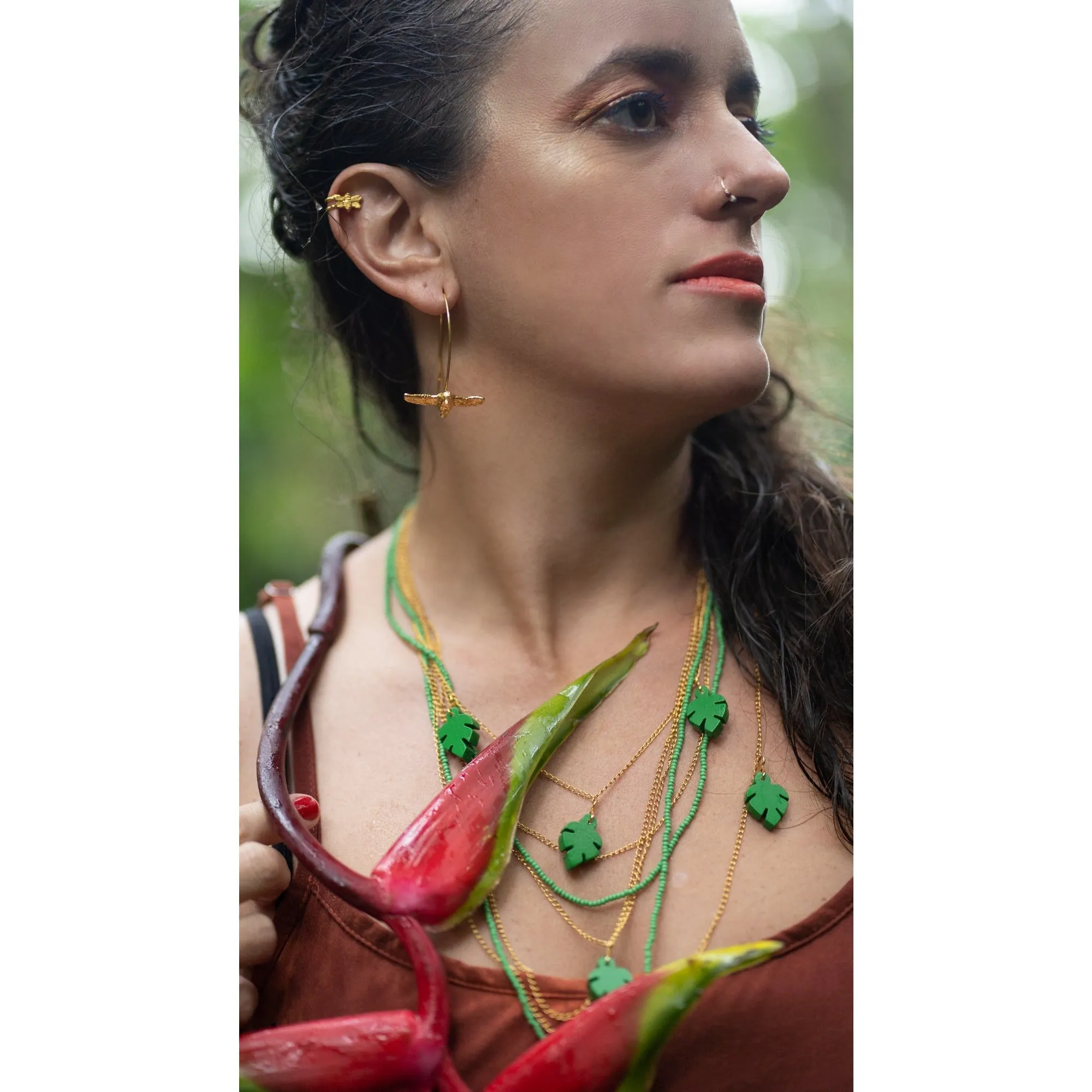 Colibri Spiral Earring