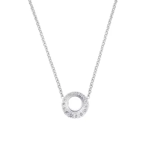 Collier Garel Envol - Or Blanc, Diamants (44AN23G)