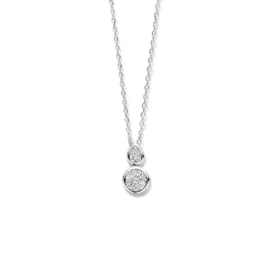 Collier Naiomy - Argent et zircons (N4L58)