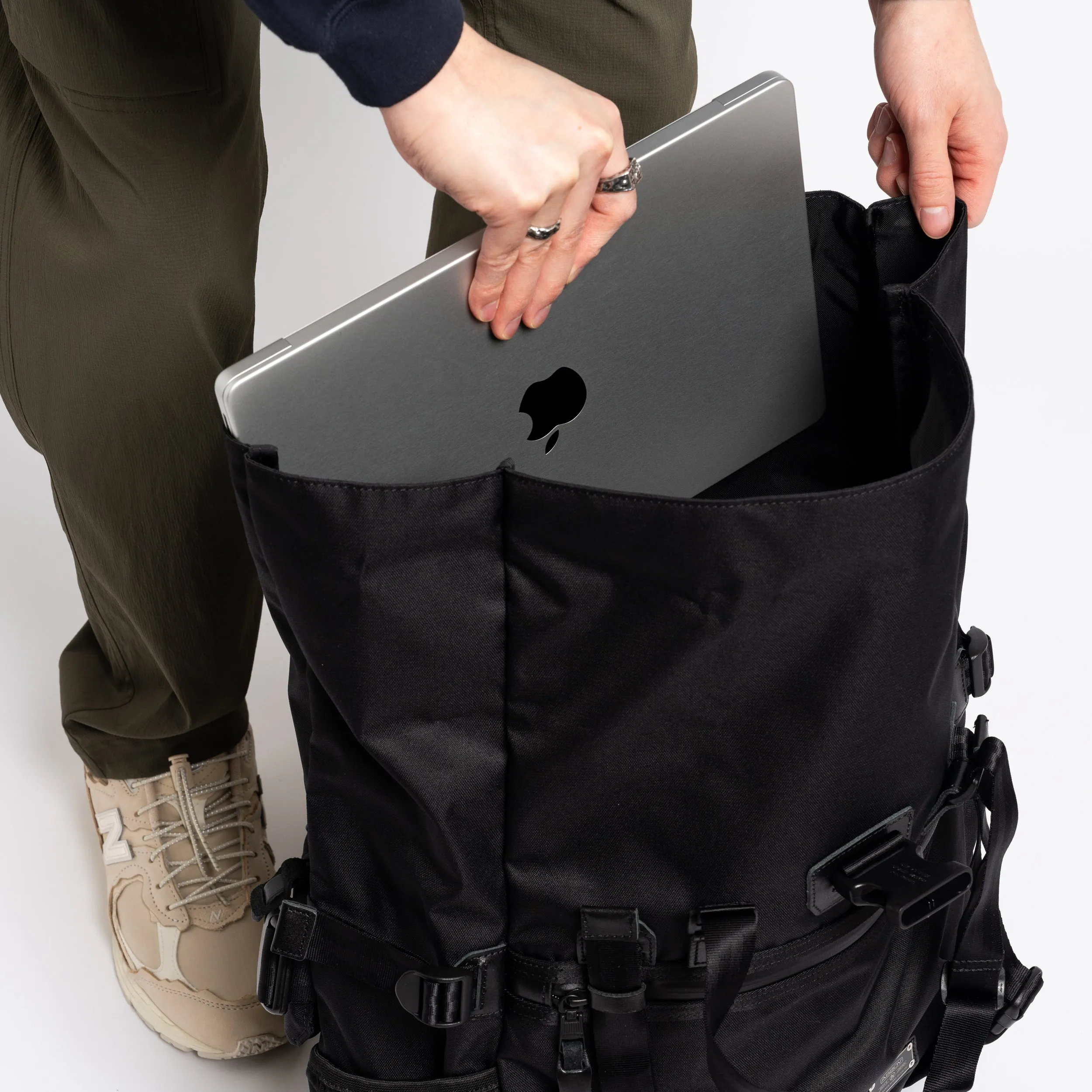 Cordura Dobby 305D 2-Way Bag (S) Black 061415-10