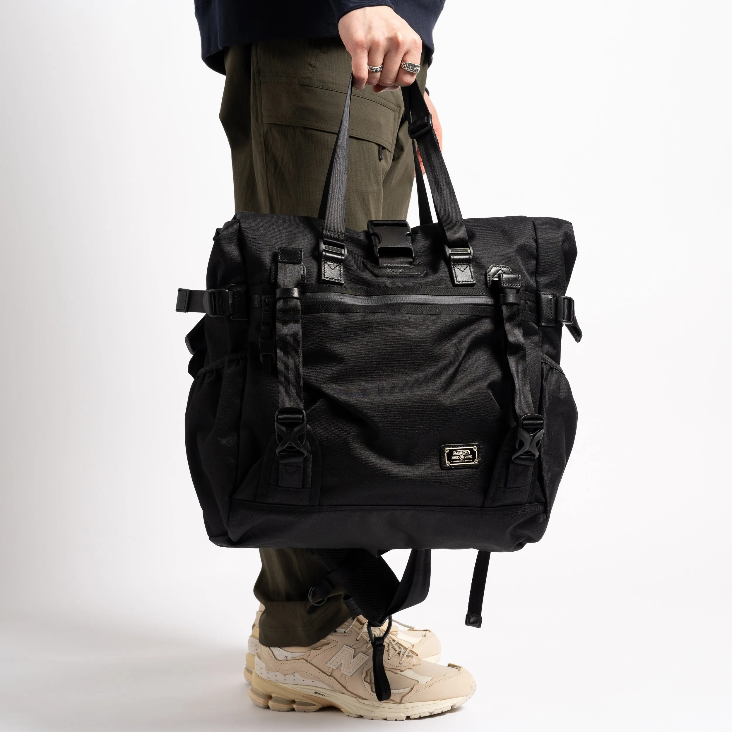 Cordura Dobby 305D 2-Way Bag (S) Black 061415-10