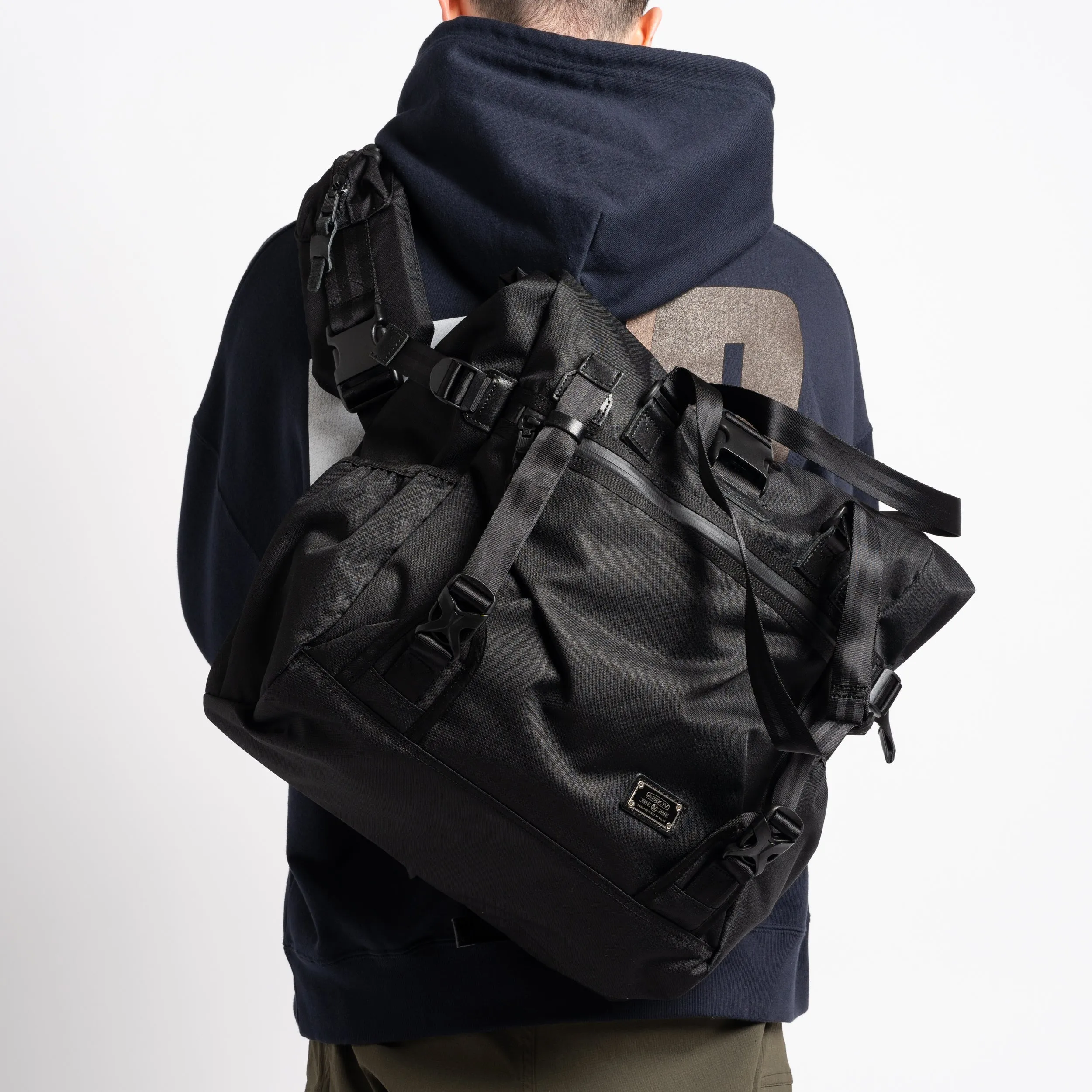Cordura Dobby 305D 2-Way Bag (S) Black 061415-10
