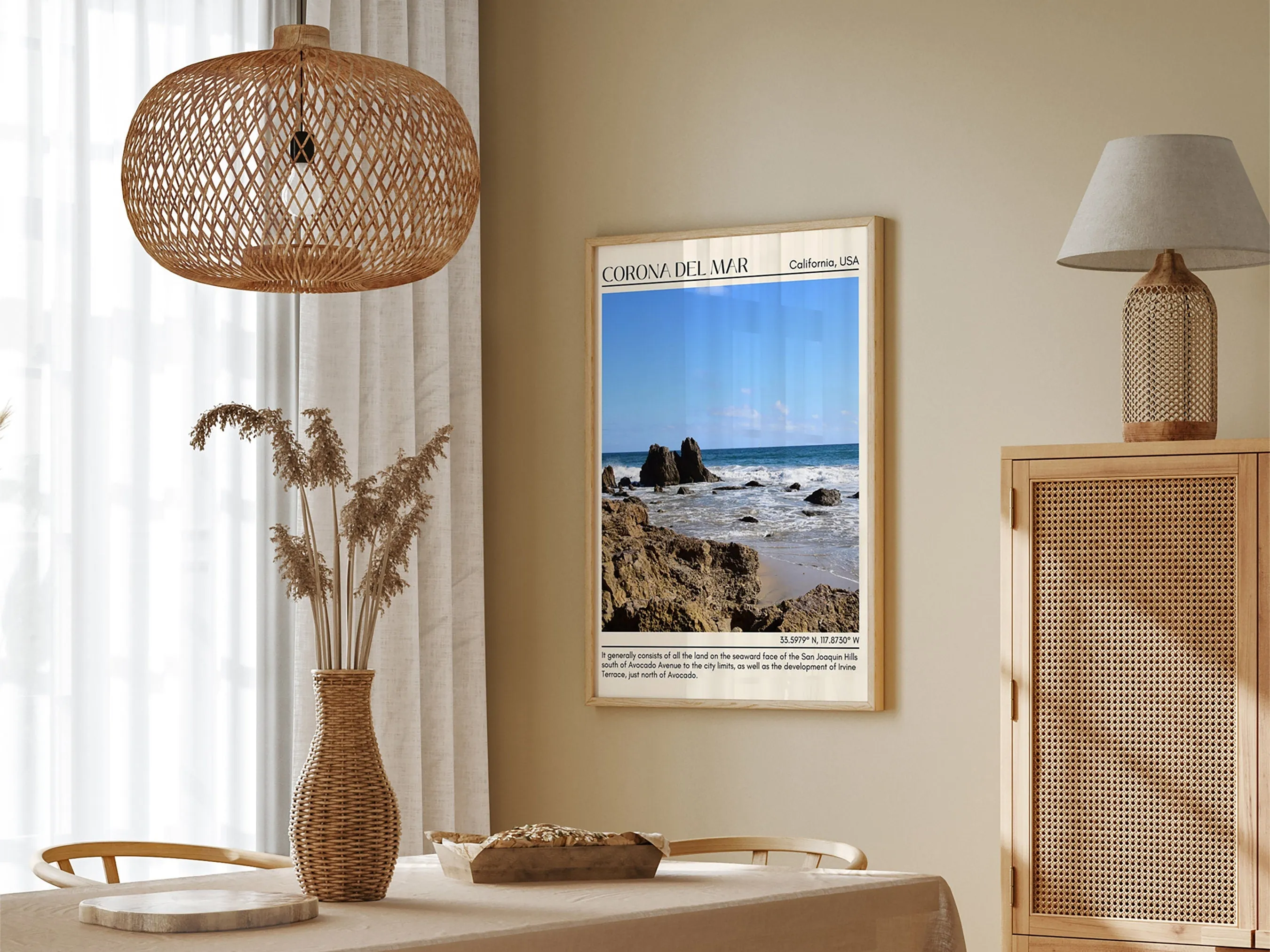 Corona del Mar Wall Art Canva, USA