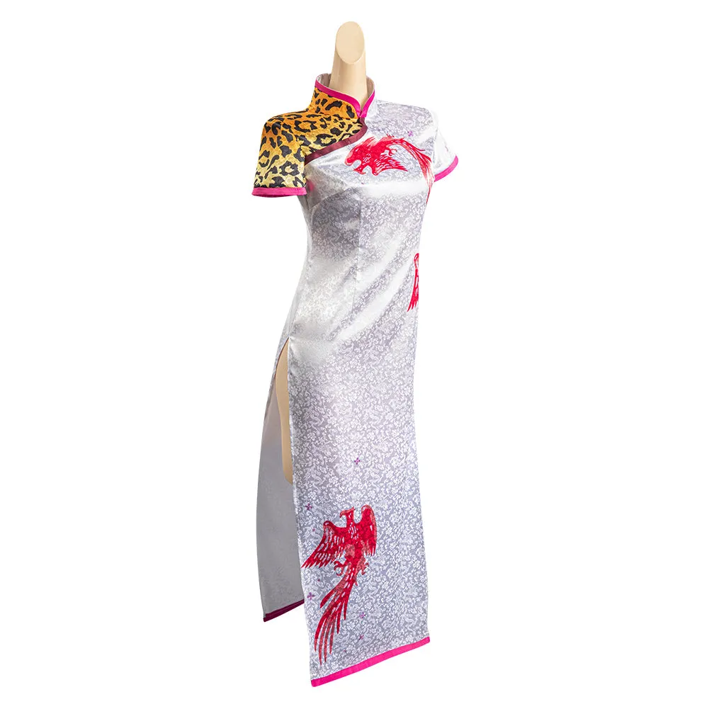 Cosplay Costume Cheongsam Dress Halloween Carnival Party Disguise Suit Jigoku Raku Hell\\'s Paradise sagiri