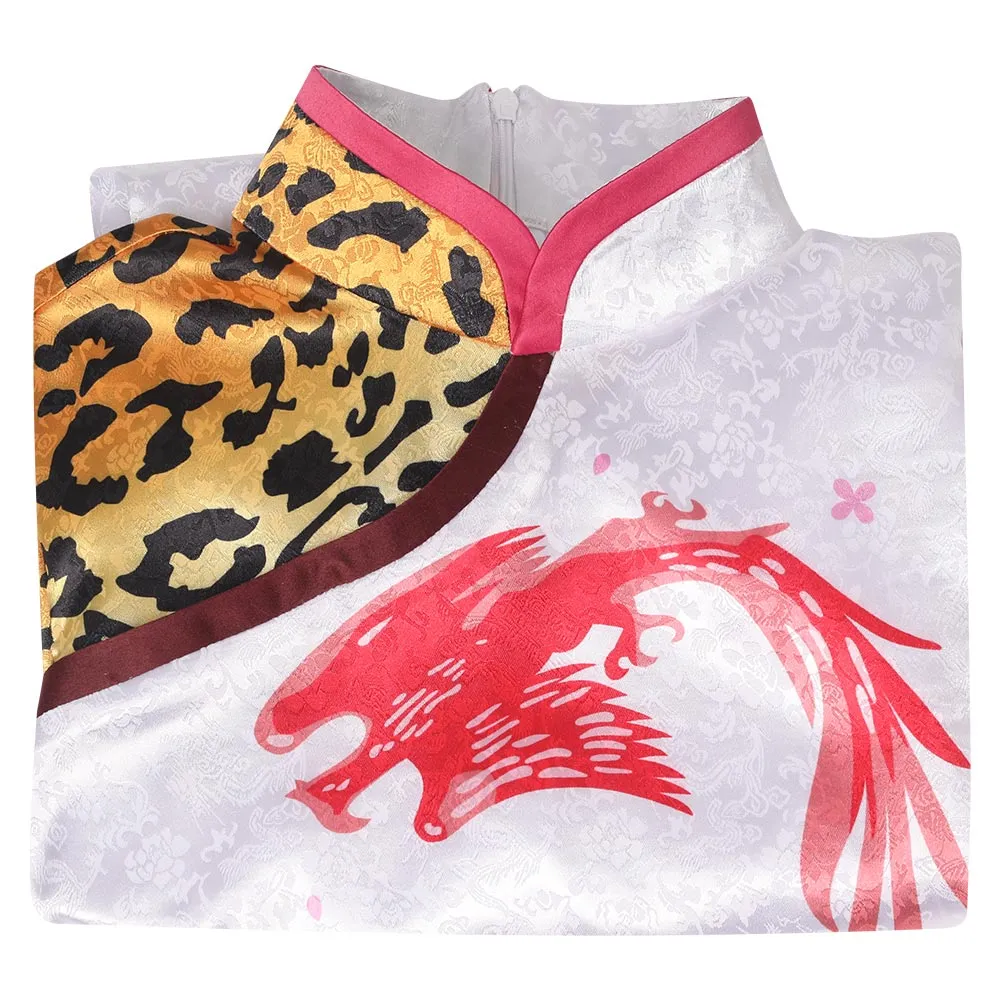 Cosplay Costume Cheongsam Dress Halloween Carnival Party Disguise Suit Jigoku Raku Hell\\'s Paradise sagiri