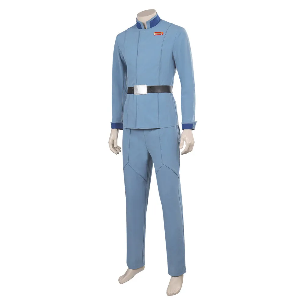 Cosplay Costume Halloween Carnival Party Disguise Suit Dr. Pershing The Mando Season 3