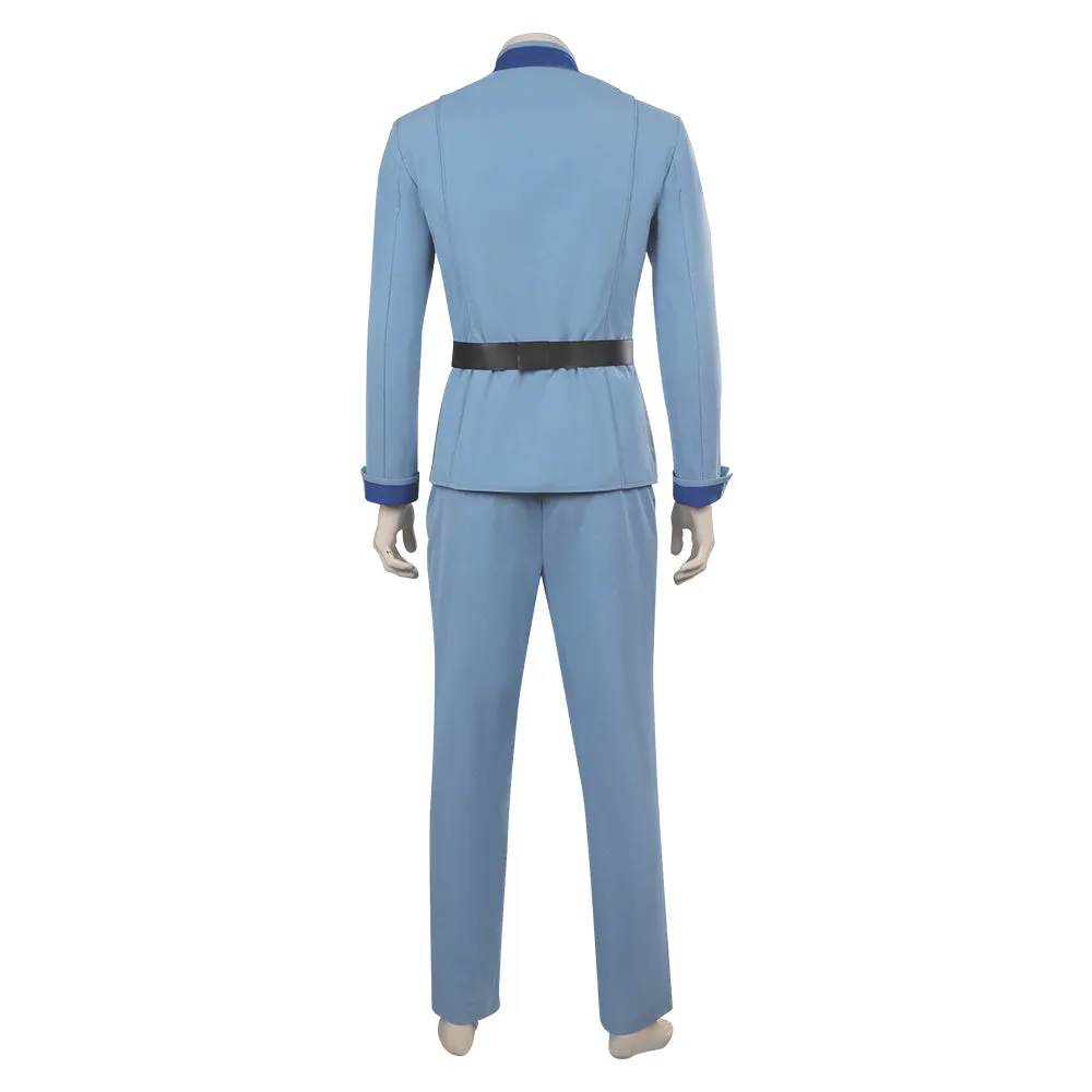 Cosplay Costume Halloween Carnival Party Disguise Suit Dr. Pershing The Mando Season 3
