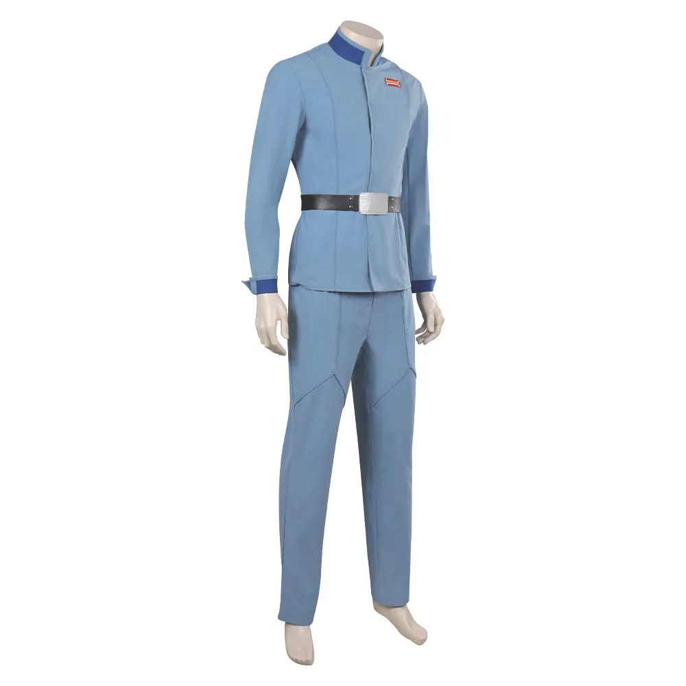 Cosplay Costume Halloween Carnival Party Disguise Suit Dr. Pershing The Mando Season 3