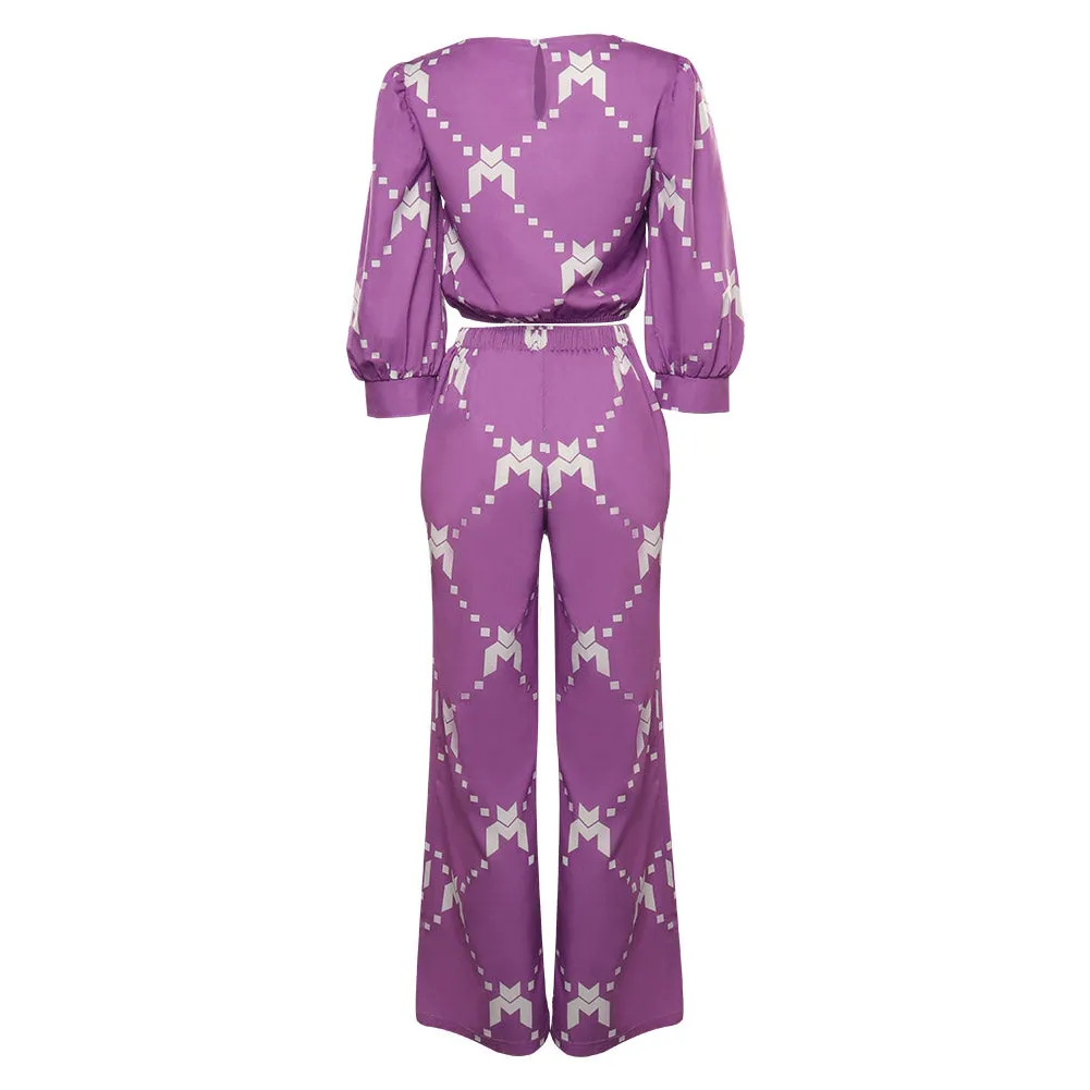 Cosplay Costume Top Pants Outfits Halloween Carnival Party Suit Extrapolations Eve Sheare suit