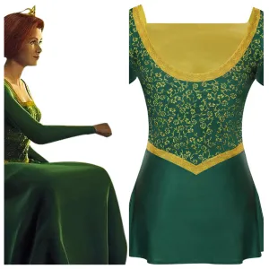 cosplay Fiona Cosplay Costume Swimsuit Outfits Halloween Carnival Party Suit Shrek