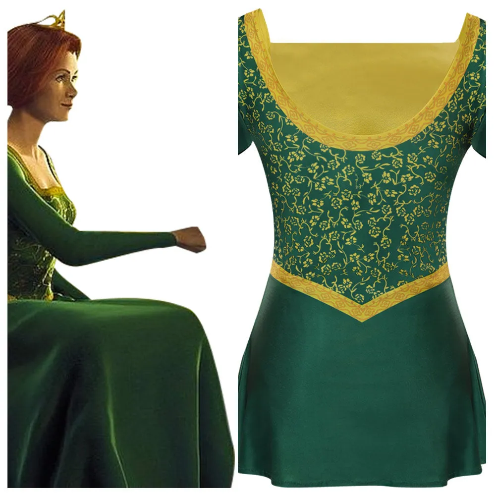 cosplay Fiona Cosplay Costume Swimsuit Outfits Halloween Carnival Party Suit Shrek