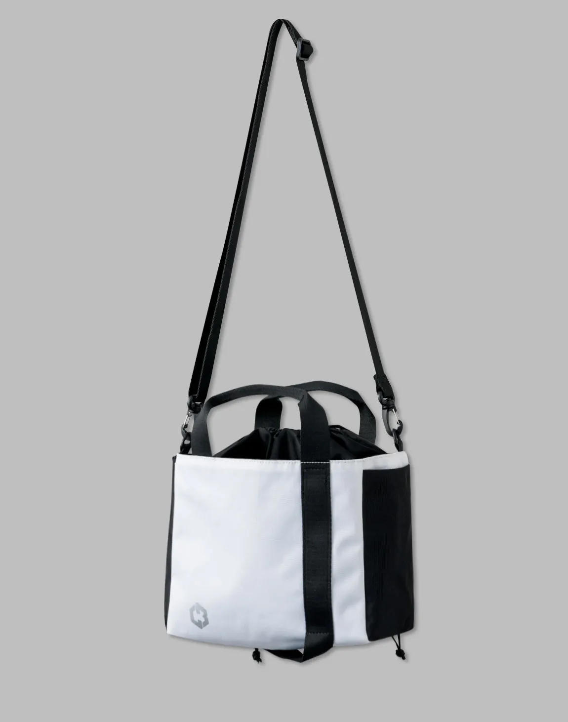 CRONOS BLACK TOTE BAG【BLACK×WHITE】