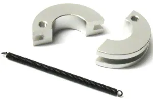 CS102S 1/10 Scale Nitro Engine 2 Shoe Aluminium Alloy Clutch with Spring Silver