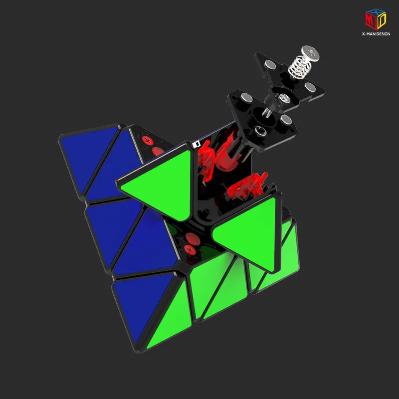 CSE Premium X-Man Bell Magnetic Pyraminx V2
