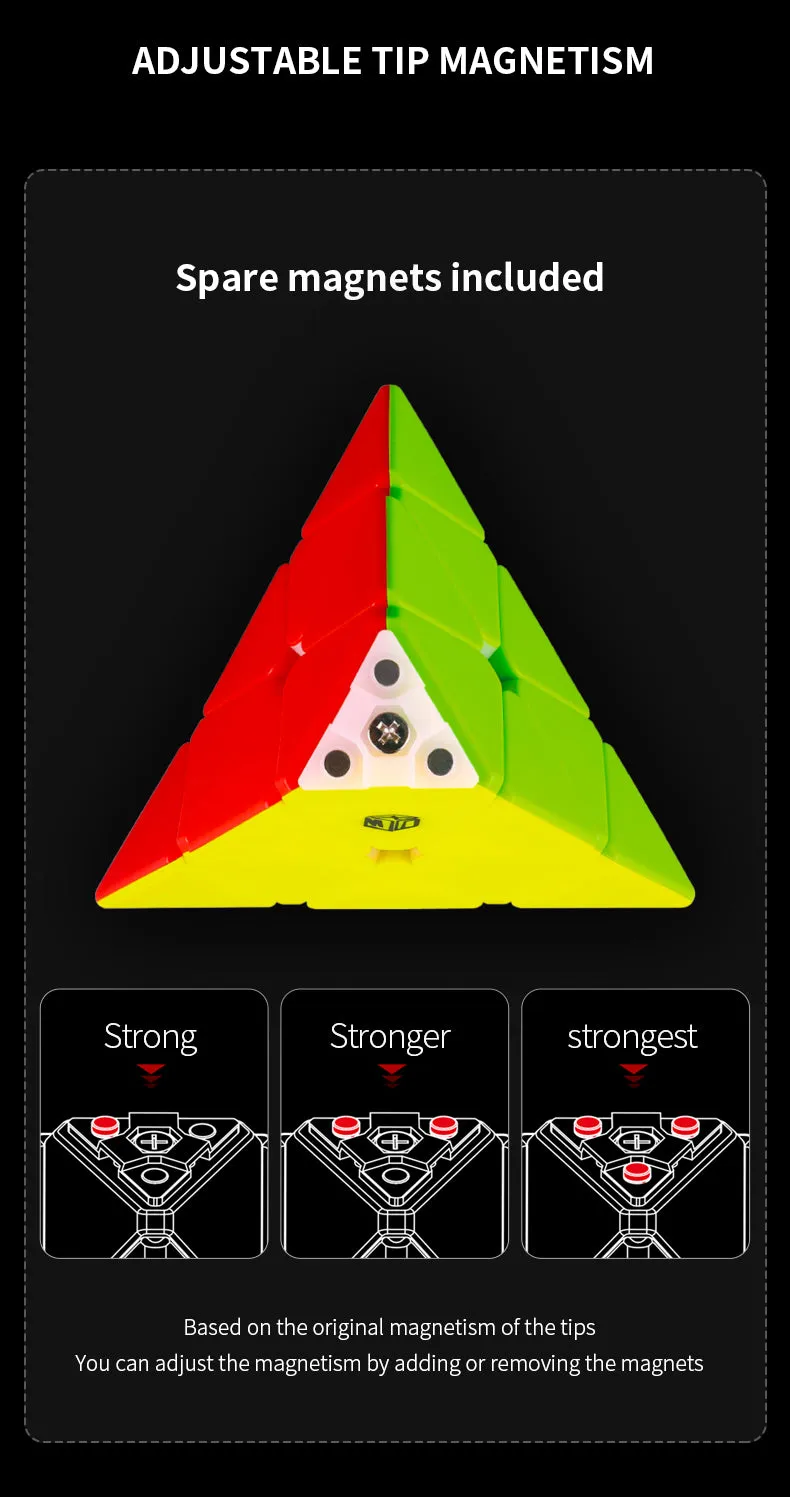 CSE Premium X-Man Bell Magnetic Pyraminx V2