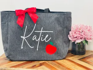Customized Teacher Appreciation Week Gift Tote Bag