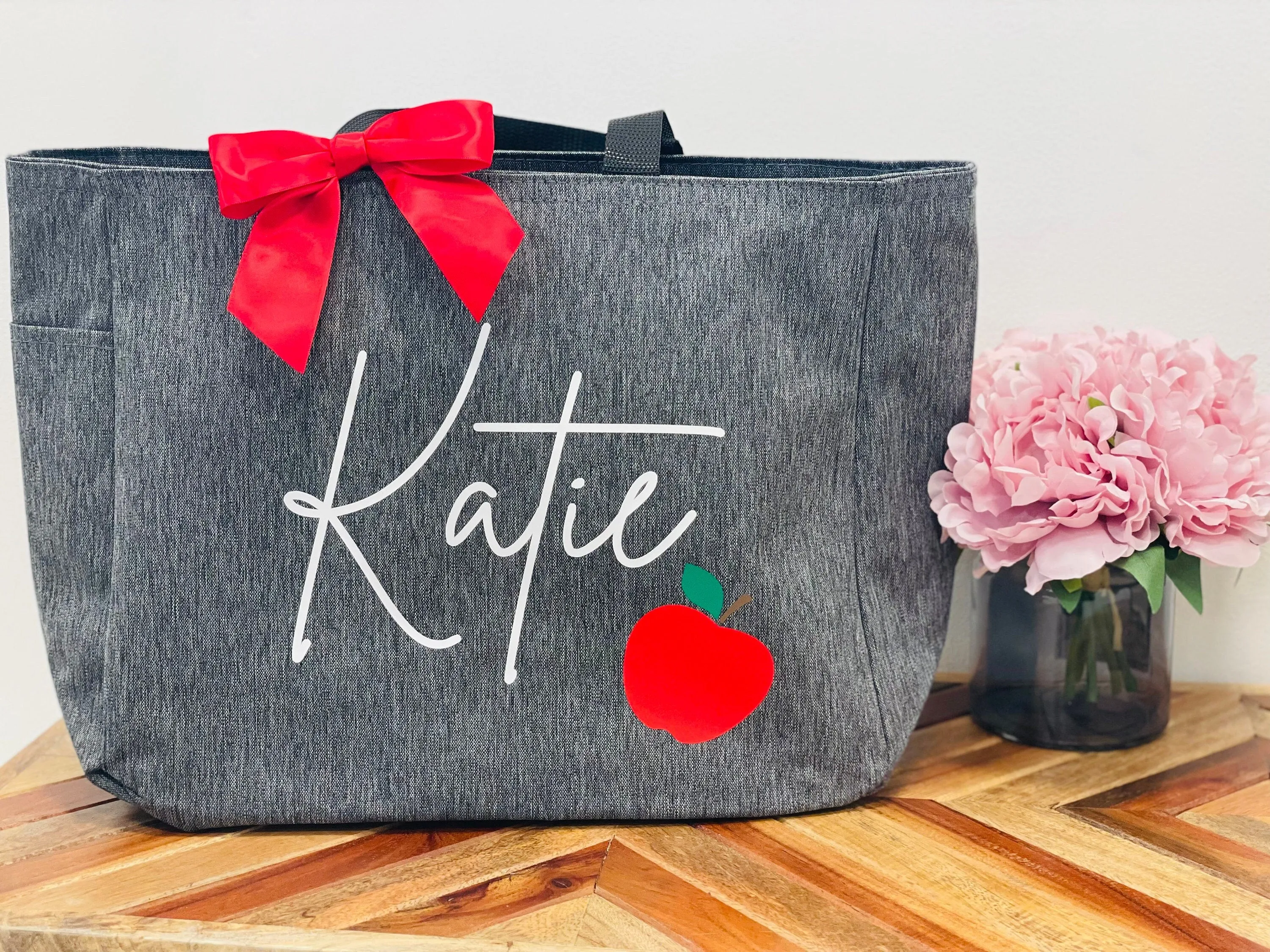 Customized Teacher Appreciation Week Gift Tote Bag