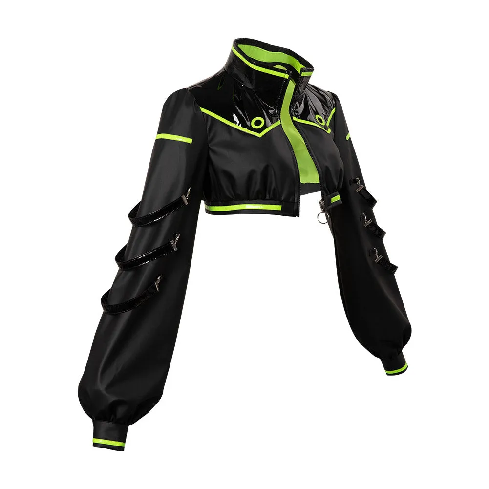 Cyberpunk: Edgerunners Rebecca Cosplay Costume Coat Only Outfits Halloween Carnival Suit
