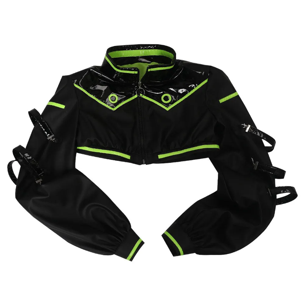 Cyberpunk: Edgerunners Rebecca Cosplay Costume Coat Only Outfits Halloween Carnival Suit