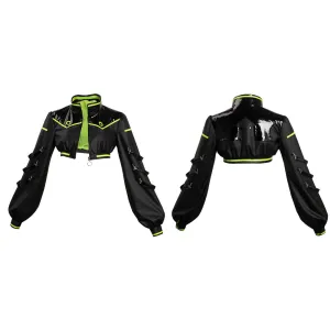 Cyberpunk: Edgerunners Rebecca Cosplay Costume Coat Only Outfits Halloween Carnival Suit