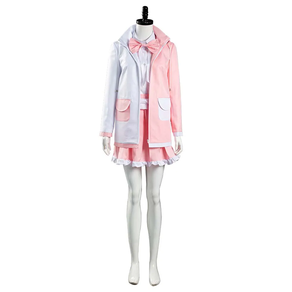 Danganronpa 2 Halloween Carnival Suit Monomi Cosplay Costume Uniform Skirt Outfit