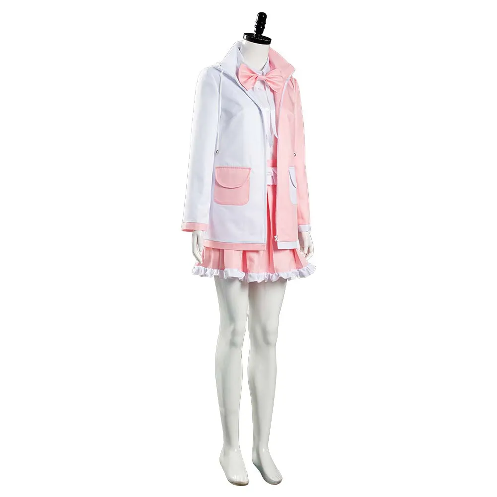 Danganronpa 2 Halloween Carnival Suit Monomi Cosplay Costume Uniform Skirt Outfit