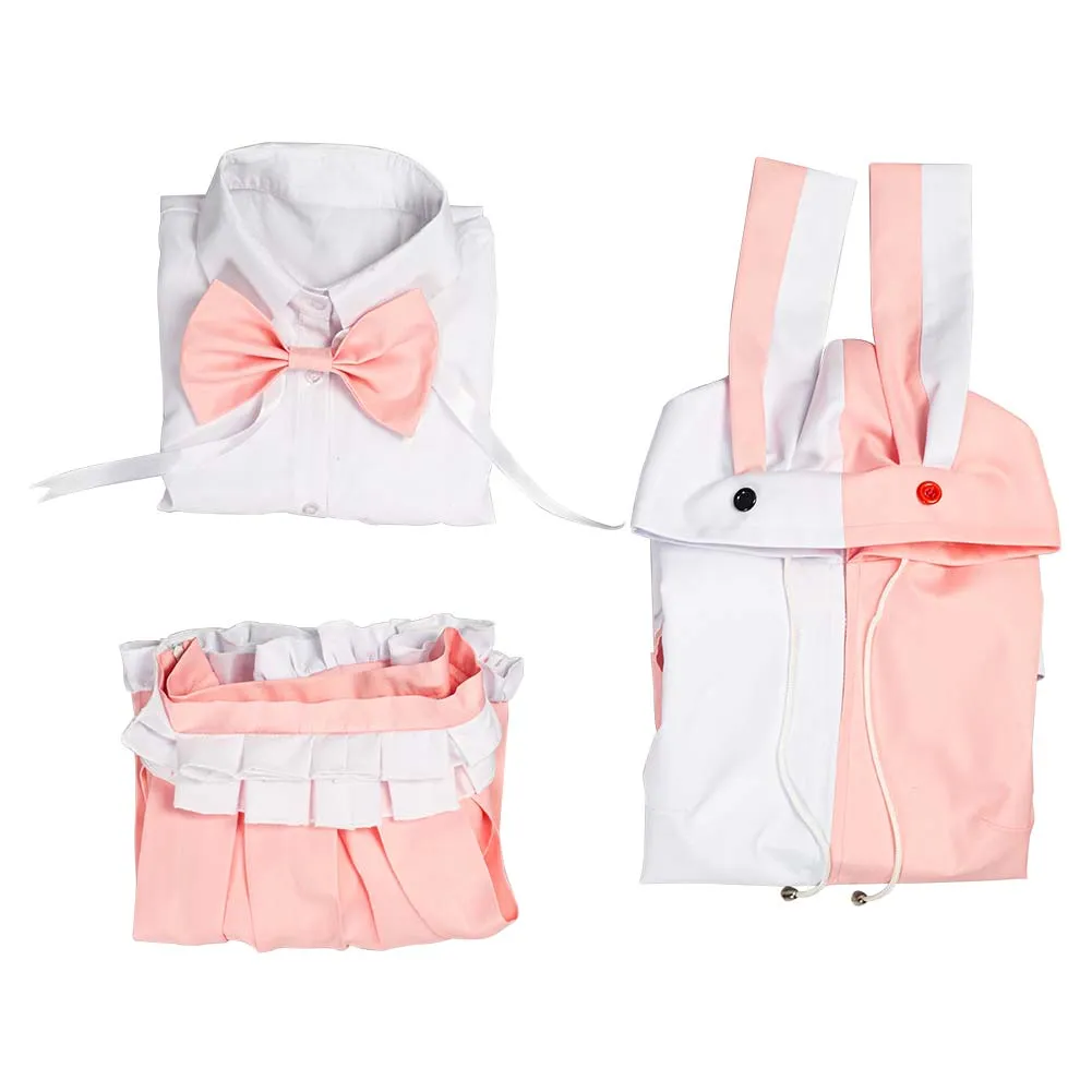 Danganronpa 2 Halloween Carnival Suit Monomi Cosplay Costume Uniform Skirt Outfit