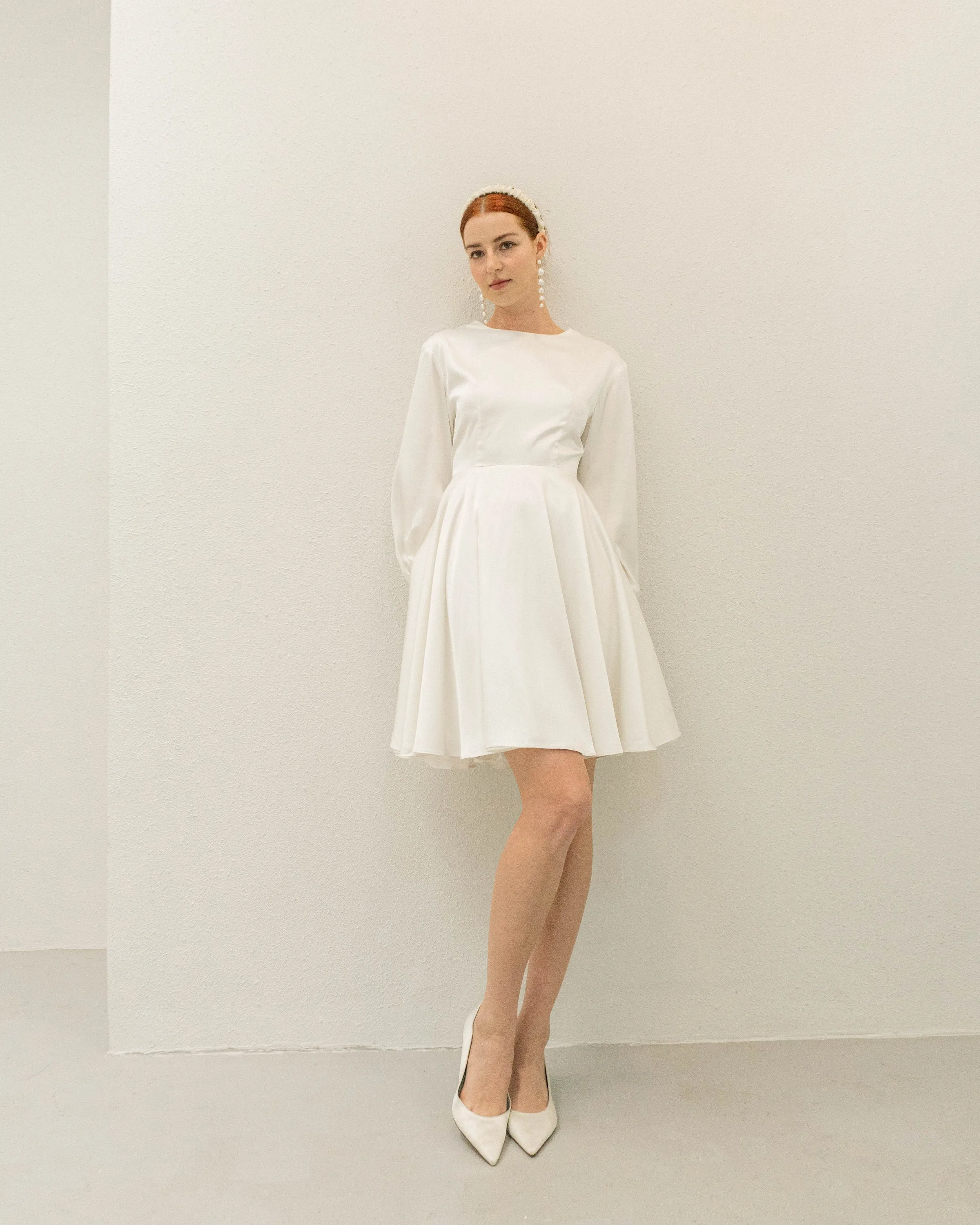Darby Long Sleeves Mini Dress