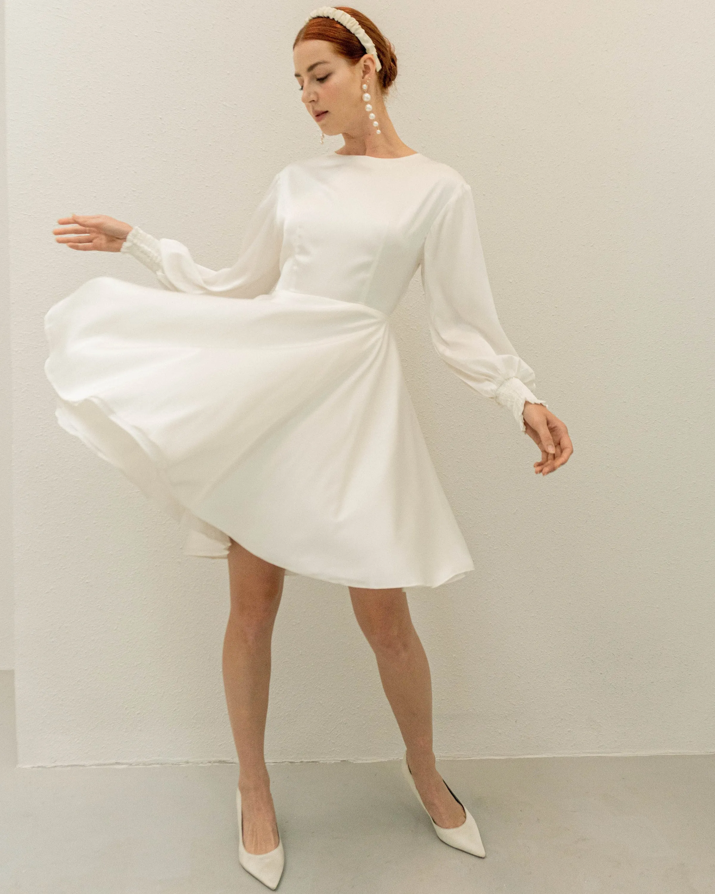 Darby Long Sleeves Mini Dress
