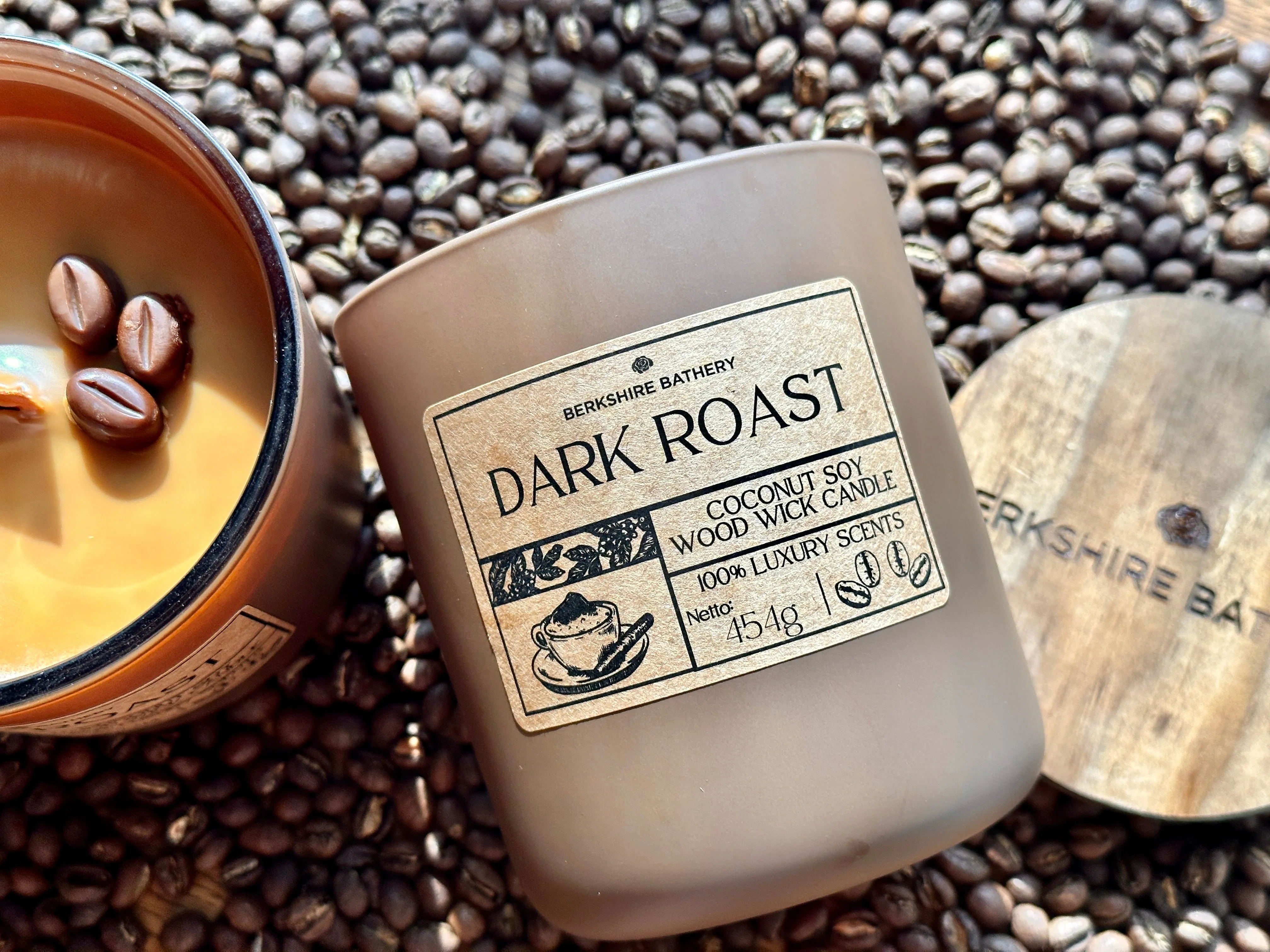 DARK ROAST | 16oz Wood Wick Candle