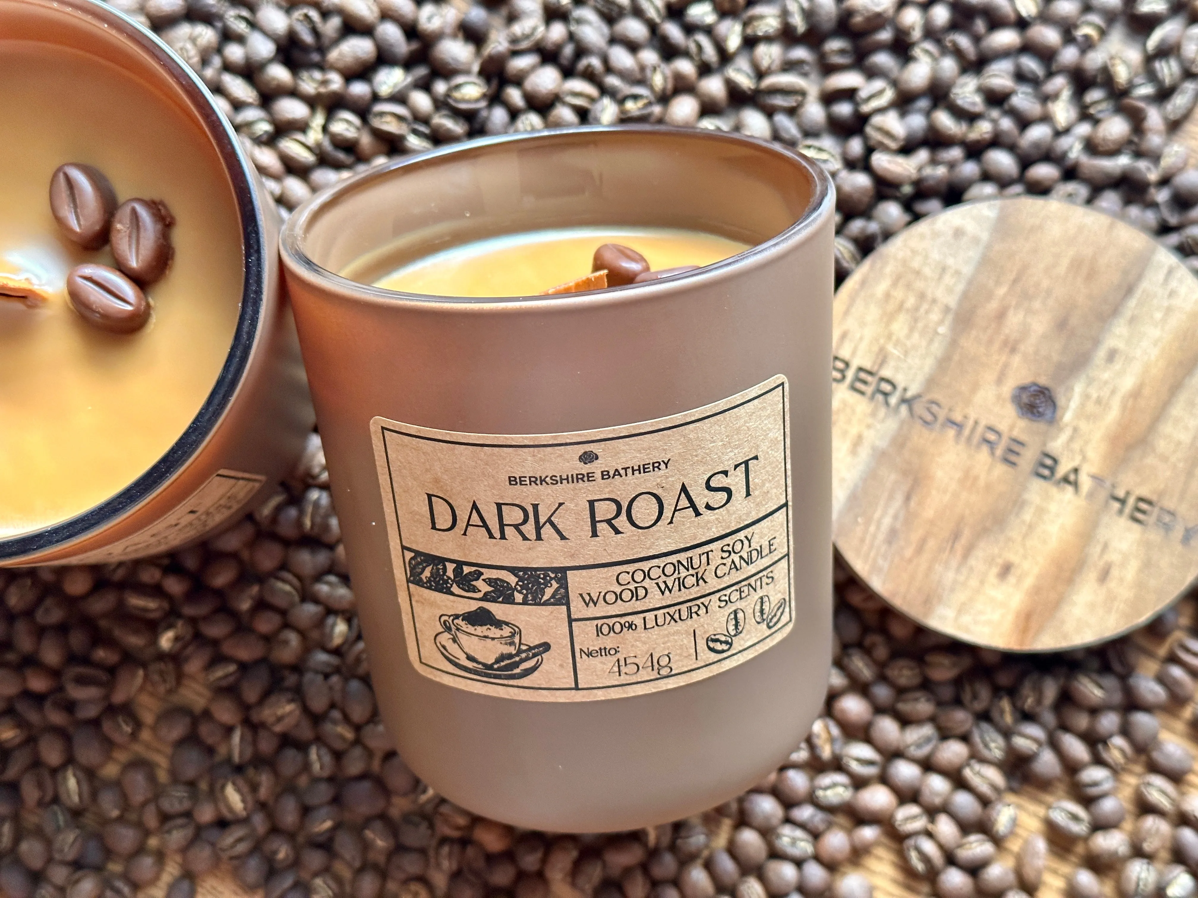 DARK ROAST | 16oz Wood Wick Candle