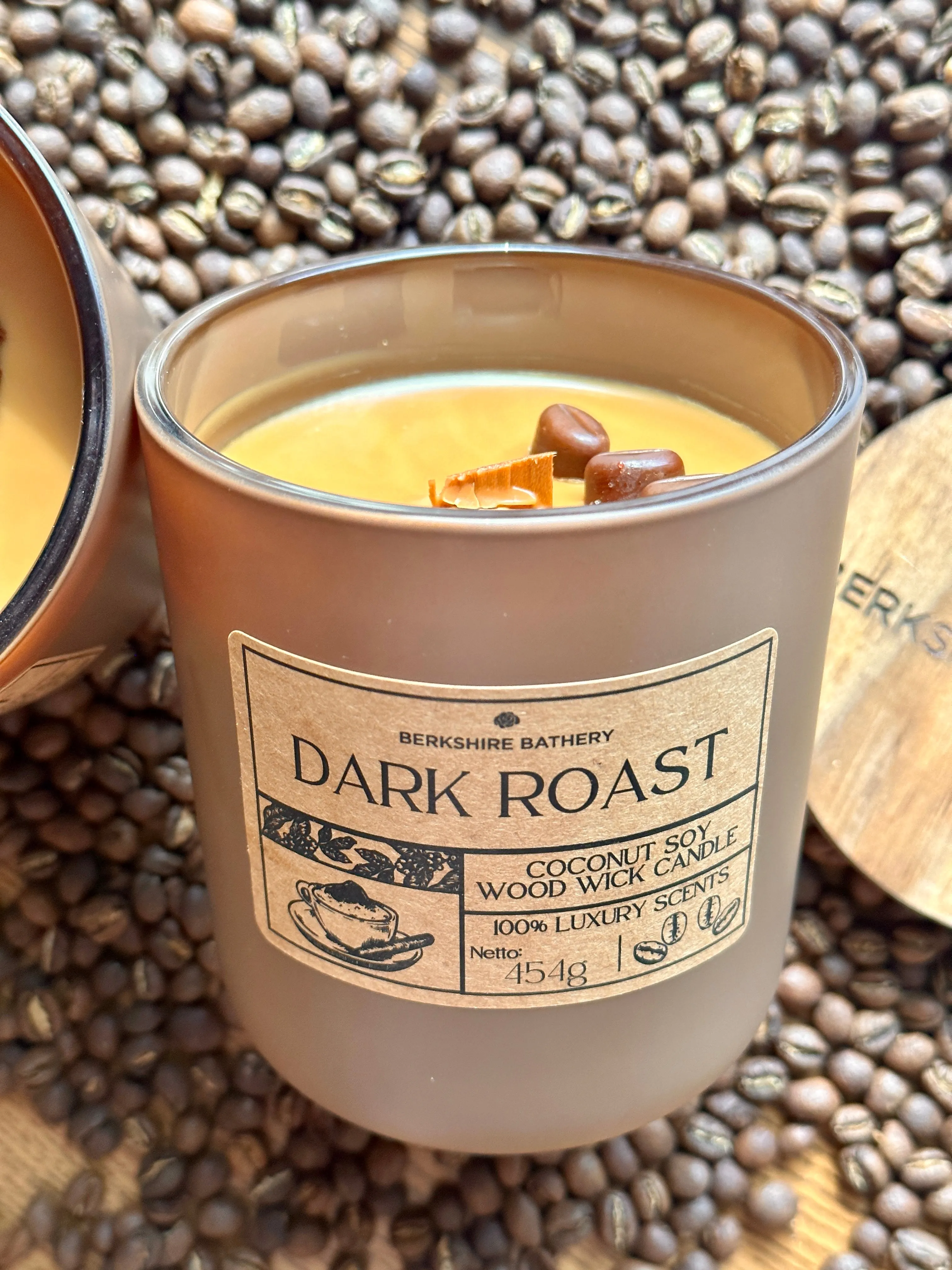 DARK ROAST | 16oz Wood Wick Candle